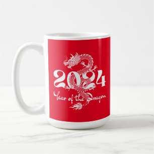 2024 Year of the Dragon Chinese New Year Coffee Mug