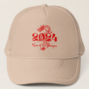 2024 Year of the Dragon Chinese New Year Trucker Hat