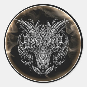 2024 Year of the Dragon Classic Round Sticker