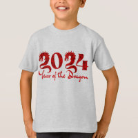 2024 YEAR OF THE DRAGON RED