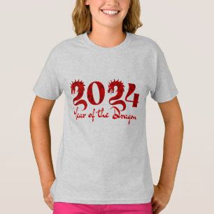 2024 YEAR OF THE DRAGON RED T-Shirt