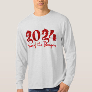 2024 YEAR OF THE DRAGON RED T-Shirt