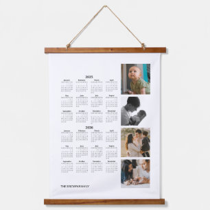 2025–2026 Two-Year Photo Calendar Tapestry