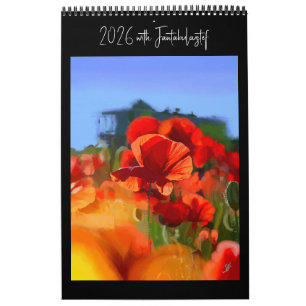 2025 (202x) with fantabuloustef arts calendar