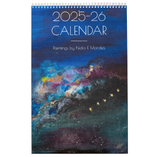 2025-26 Calendar - Cosmic Paintings