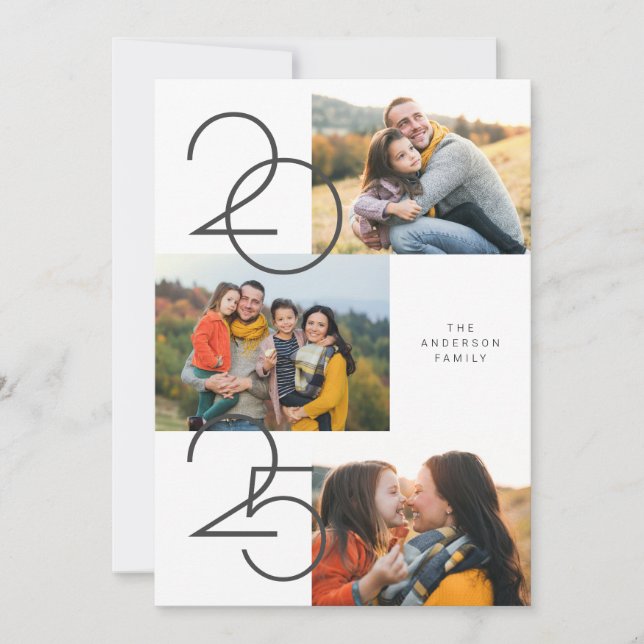 2025 4 Image Holiday Card (Front)