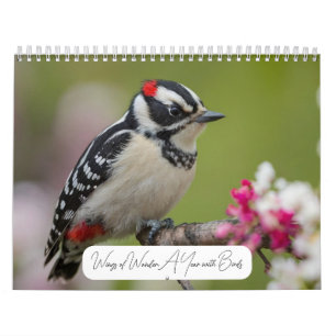 2025 A Year with Birds Modern Custom Photo Calendar