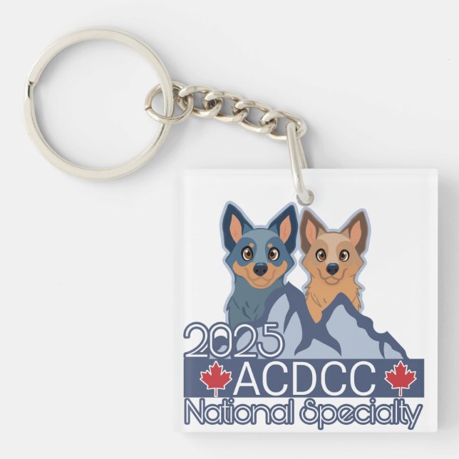 2025 ACDCC Nationals  Key Ring (Front)