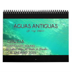 2025 AGUAS ANTIGUAS: Un viaje bíblico Cap. 3 Calendar