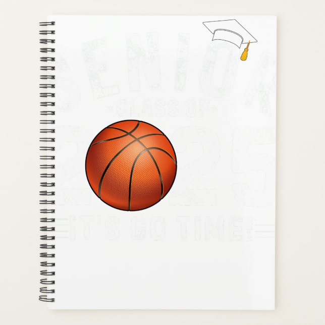 2025 Basketball Player -class of 2025- Graduation Planner (Front)