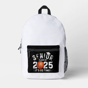 2025 Basketball Player -class of 2025- Graduation Printed Backpack