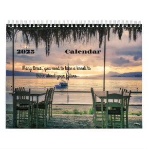 2025 beach cafe #2025 beach restaurant  calendar