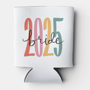 2025 bride Wedding Announcement Marriage Can Cooler
