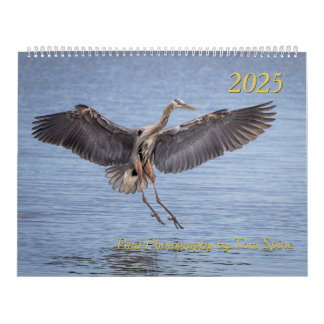 2025 Calendar - Bird Photographs by Tom Spine