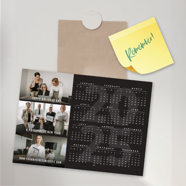 2025 Calendar Holiday New Year Magnetic Photo Card (2025 Calendar Holiday New Year Magnetic Photo Card @ fat_fa_tin)