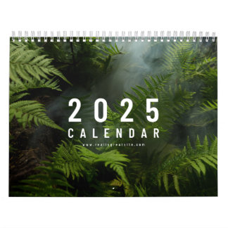 2025 Calendar Inspired by Plants