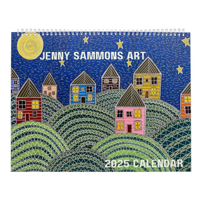 2025 Calendar Jenny Sammons Art (Cover)