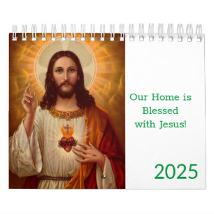 2025 Calendar Jesus Christ Catholic 