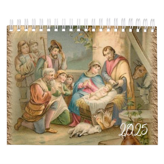 2025 Calendar Jesus Christ Catholic  (Cover)
