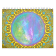 2025 Calendar Lightcode Mandala (TM) 