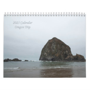 2025 Calendar Oregon Trip 