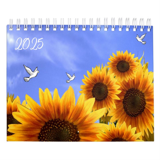 2025 Calendar Sunflower (Cover)