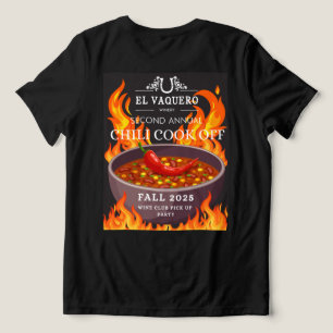 2025 Chili Cook Off Tee Shirt Womens