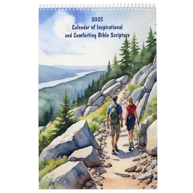 2025 Christian Bible Verses Inspirational  Calendar (Cover)