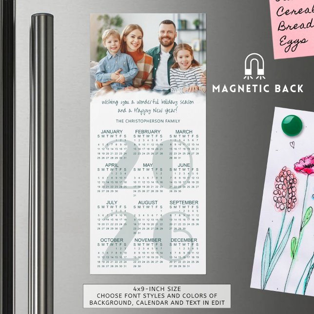 2025 Christmas 2026 Calendar Photo Custom Colour (Creator Uploaded)