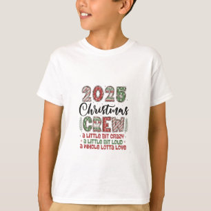 2025 Christmas Crew Family Matching Outfit Xmas T-Shirt