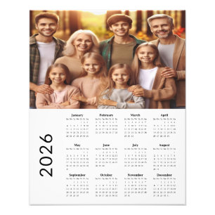 2025 Classic Full Bleed Calendar Photo Print
