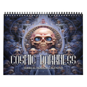 2025 Cosmic Darkness Surreal Horror Calendar