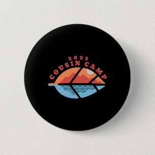 2025 Cousin Camp Matching Group Family Summer Camp 6 Cm Round Badge