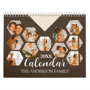 2025 Create Your Own Modern Custom Family Photo Calendar