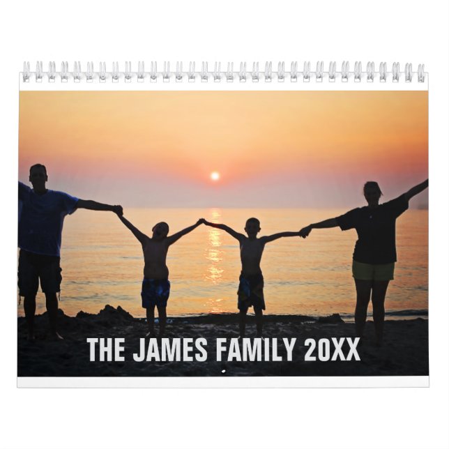 2025 Custom Photo Desk Calendar (Cover)
