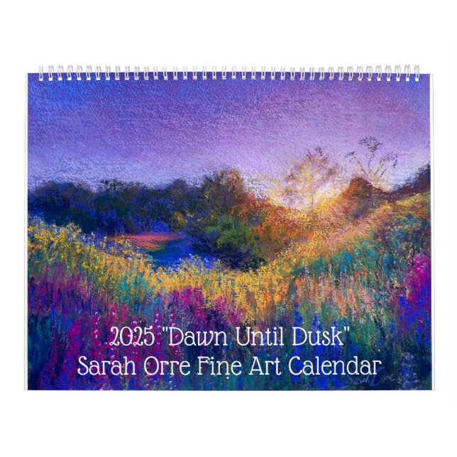 2025 "Dawn Until Dusk" Calendar (Cover)