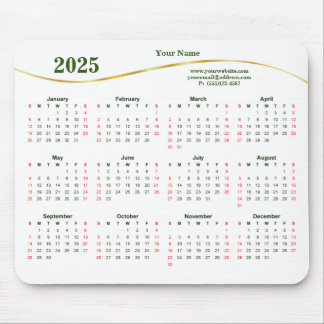 2025 Elegant for Business Mouse Pad