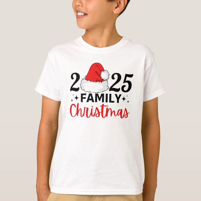 2025 Family Christmas T-Shirt (Front)