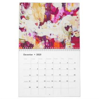 2025 Fine Art Calendar by Siena Becket Designs