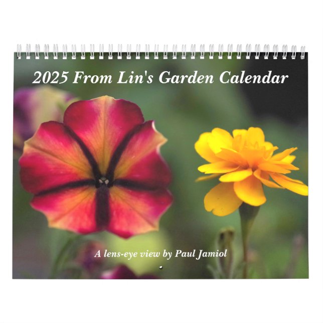 2025 From Lin's Garden Calendar (Cover)