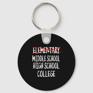 2025 funny elementary school graduation 6th grade key ring
