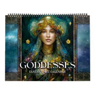 2025 Goddesses 2 Fantasy Art Calendar