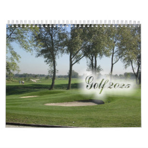 2025 Golf Calendar