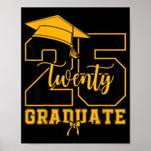 2025 graduate class of 2025 senior high school2025 poster