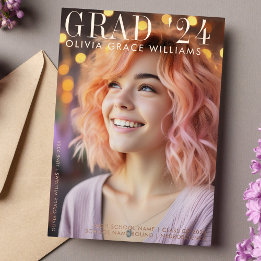 2025 Graduate Overlay Magazine Foil Announcent