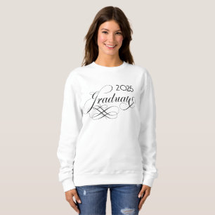 2025 Graduate Script Calligraphy Sweatshirt
