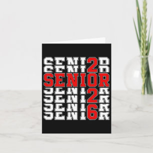 2025 Graduation Cl Of 2026 Senior 2026 Ck To Schoo Card