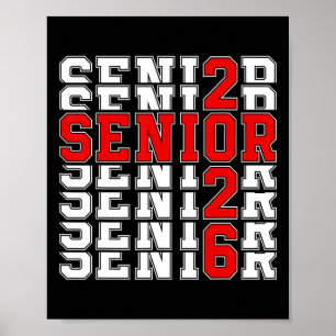 2025 Graduation Cl Of 2026 Senior 2026 Ck To Schoo Poster