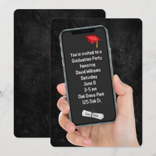 2025 Graduation Party Text Message   Invitation