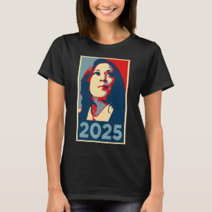 2025 Inauguration Kamala Harris Obama Poster 47th T-Shirt